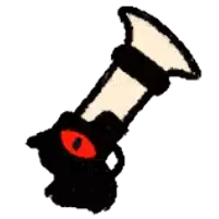 The Mayhem's Cannon blunderbuss in Cult of the Lamb