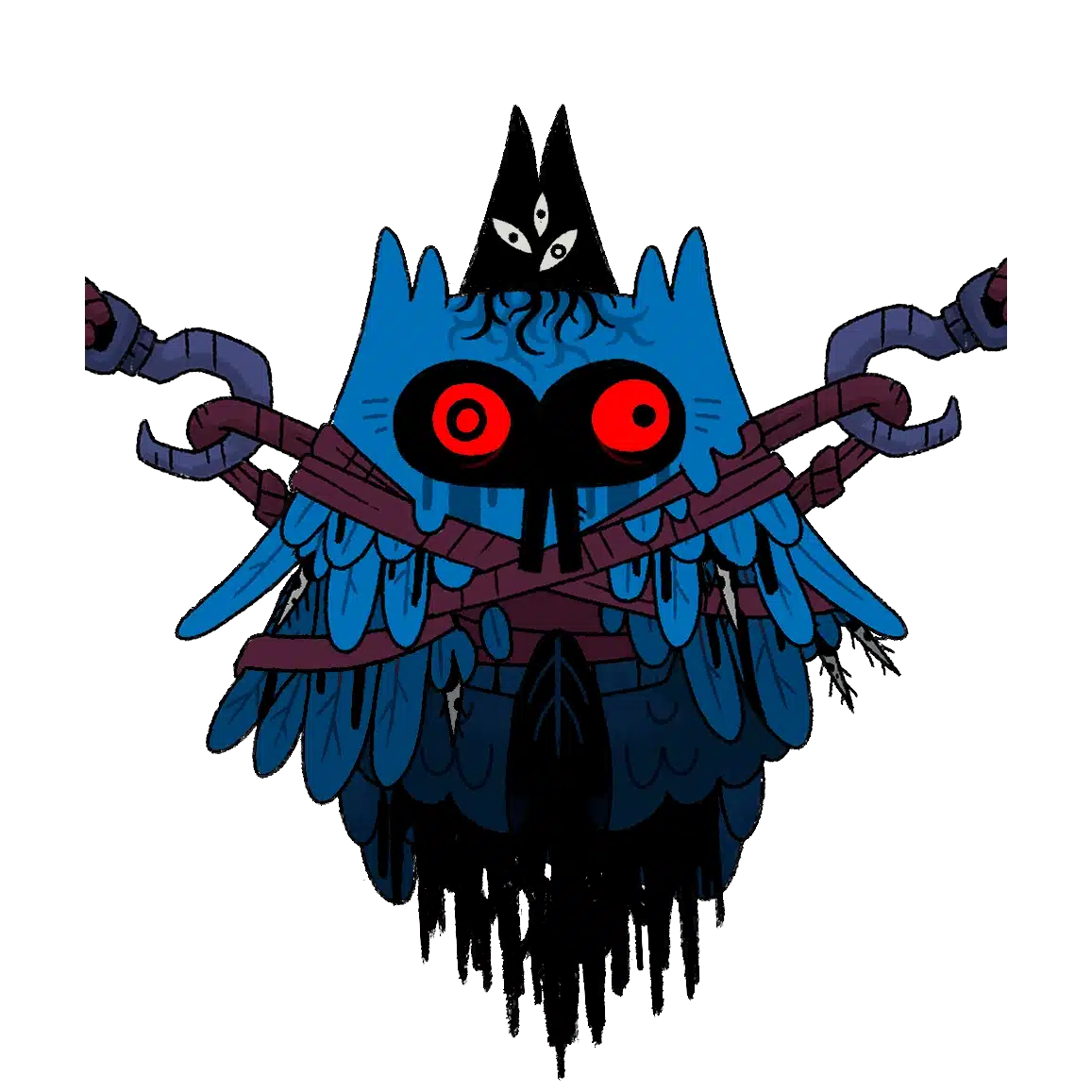 Chemach, the mad duck Relics merchant in an Eldritch Crown