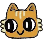 A cat Follower Form, one of the cosmetic skins in Cult of the Lamb